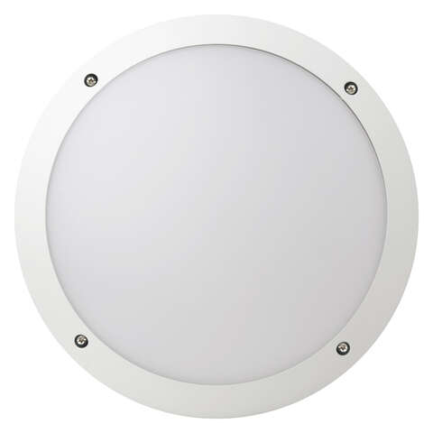 Fonda 10.5W Integrated LED Round Bulkhead (White)